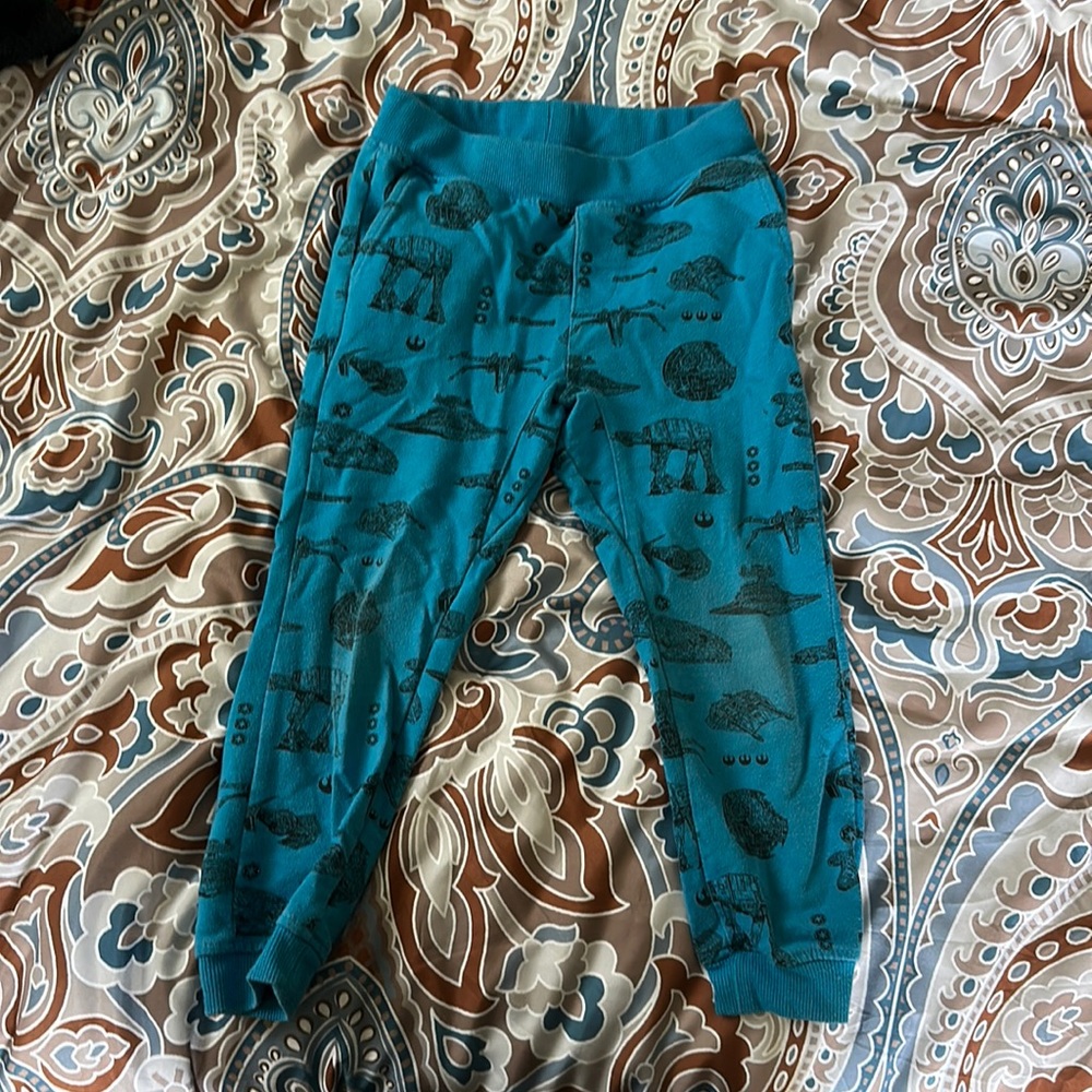 Star Wars blue side 5t (runs small) sweatpants with pockets